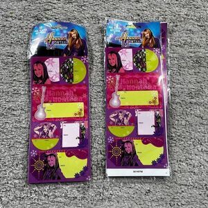 Disney Hannah Montana Stickers Gift Tags Peel N' Stick Christmas Miley Cyrus (2)